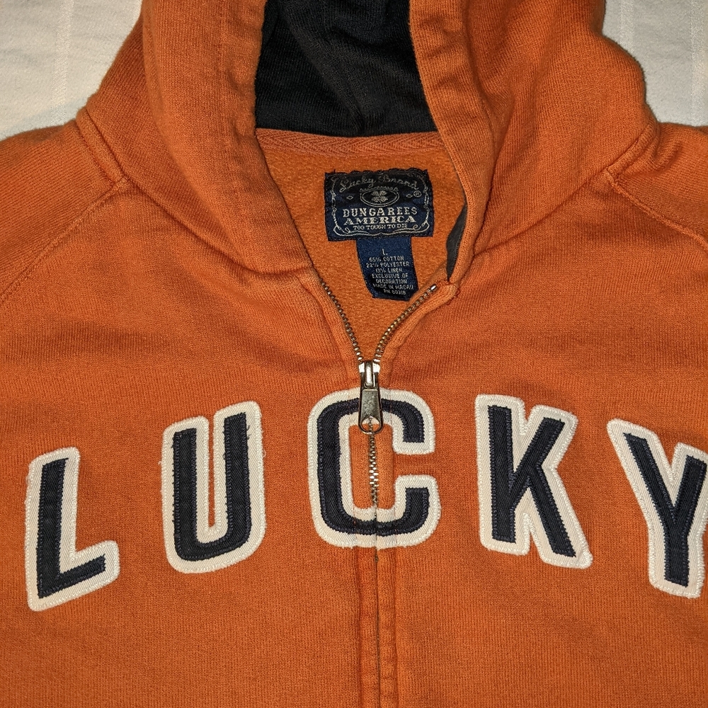 Lucky Brand zip up hoodie